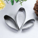 3pcs/set Gerbera Daisy Flower Petal Metal Fondant Cutters DIY Tools