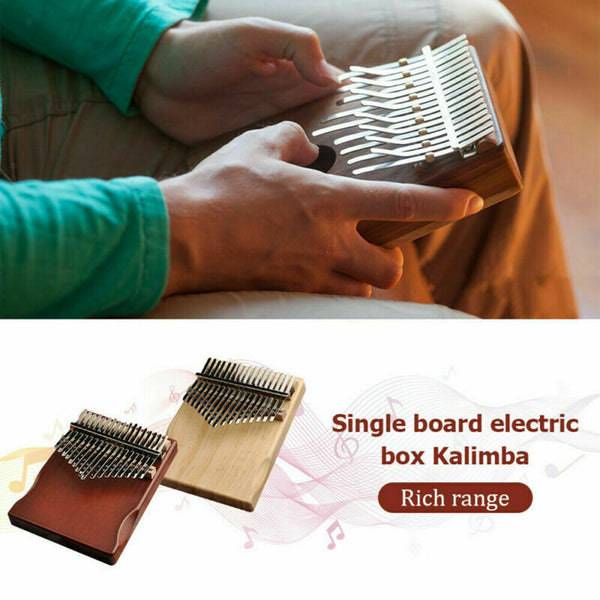 2x Kalimba Thumb Piano 17 Keys Musical Instruments,Finger Piano Gifts Coffee