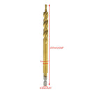 3/8 Inch (9.5Mm) Replacement Torsion Step Drill With Depth Stop Ring For Ma K9V3