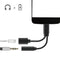 USB C to Earphone Headphone Audio Adapter 2 in 1 Type C Fast Charging + 3.5mm