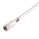 2x Telescopic Antenna 7 Sections Fit for All the F Connector of FM Radio / DAB /