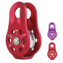 Rock Climbing Pulley Fixed Sideplate Single Sheave Pulley Outdoor Survival  C4Y5