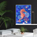 5D DIY Full Drill Diamond Painting Seahorse Cross Stitch Mosaic Craft Kits