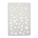 Sakura Pattern Theme Hollow Ruler Template DIY Photo Album Drawing Tool