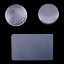 1 Set Scrub Clear Nail Art Seal Printing Big Stamper Stamping Transfer + Sc A4V4