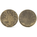 Helmet Of Salvation Put On The Whole Armor Of God Commemorative Coin Collecti LJ
