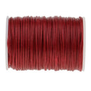 70 Meters Flat Waxed Cord Sewing String Thread for Leather Craft 1.2mm Wide