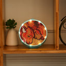 5D Diamond Lion Painting LED Light Full Drill Tool Set Night Lamp For Home Decor