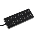 MagiDeal 13 Ports Multi USB 2.0 Adapter Hub Splitter External Extension Port