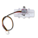 Water Flow Sensor Switch G1/2" Fluid Flow Meter Water Control Clear