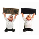 Creative Home Gift Chef Decoration Chef Hands Message Board Small Chef Craf S9Z9
