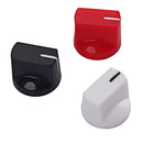 Plastic Flat Guitar Bass Knob Amp Amplifier Effect Pedal Knobs Guitar Parts