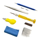185pcs Watches Repairing Tool Kit Watch Case Cover Opener w/Carrying Case A