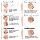 Blackhead Remover Comedone Extractor, 6 PCS Acne Tool Removal Kit Multi-Fun O3C5