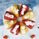 8 Triangle Round Silicone Cake Pan Tins Muffin Pizza Tray Baking Mould K2S9