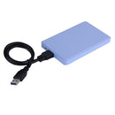 Portable 2.5" USB 3.0 SATA External Hard Drive HDD Enclosure Box Case Blue