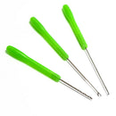 Stainless Steel Fishing Baiting Splicing Needle Rig Driller Puller Tool Set for