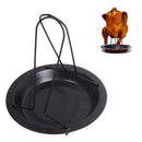 Roasted Chicken Rack Holder Grill Stand Fork Chicken For BBQ Grill J1V3