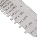Wire Gauge Thickness Measuring Tool Wire/Sheet Metal Gage Measurement WL BX3 Gw