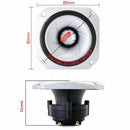 Piezo horn Speaker Tweeter 30KHZ Piezoelectric Head Driver Loudspeaker Treble