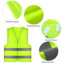 4 Pcs. Safety Vests Car Puncture Vest Safety Vest, Safety Warning Vest En 4 D8A7