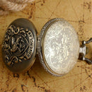 Bird quartz pocket watch retro creative personality bird pocket watch a bir O7C2