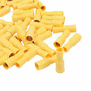 100 x Male & Female Yellow Insulated Bullet Connectors Terminals 12-10AWG W