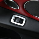 Chrome Door Window Button Panel Cover Trim Stickers For BMW X5 X6 F15 F16 2