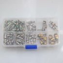 134X Car A/C Refrigeration Valve Stem Cores and Red Remover Tools R134A R12