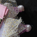 Sweet Snow Yarn Princess Baby Hair Clip Pink H4Y1