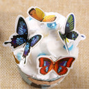 50x Butterflies Wedding Birthday Wafer Paper Cupcake Cake Toppers S Hn