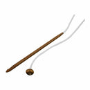 12 Sizes Afghan Tunisian Carbonized Bamboo Crochet Hooks 3.0-10.0mm--With A