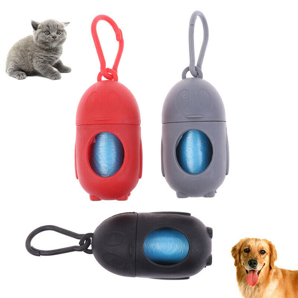 Pet Dog Dispenser Poop Bag Set Garbage Carrier Holder Waste Picker Cleani&+TOCA