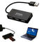 4 Ports High Speed USB 2.0 Hub Multi Splitter Expansion for PC Laptop