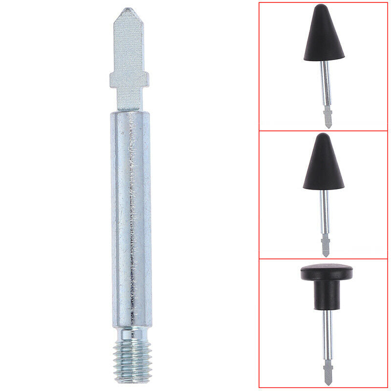 75mm Stainless Steel Percussion Massage Tip Extension Rod Massager Bit Tip Set