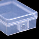 2pcs Transparent Chapter Box Hanging Box Mini Key Photo Boxes Home Storage B Nw