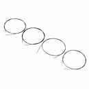ukulele strings black nylon professional uku 4 strings uke string KQ JC%o