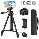 Phone Stand Holder with Bluetooth Remote Shutter Handbag for DSLR Camera Gopro