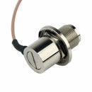 Pink 5 meter coaxial cable UHF / PL-259 for men YAESU for ICOM KENWOOD mobi H9Y2