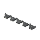 5x CR2032/CR2025 Half-Round Battery Coin Button Cell Socket Holder Case Black  Z