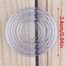 100pcs Furniture Glass Table Mat Non-Slip Insulating Silicon Soft Rubber Gask.â„–[
