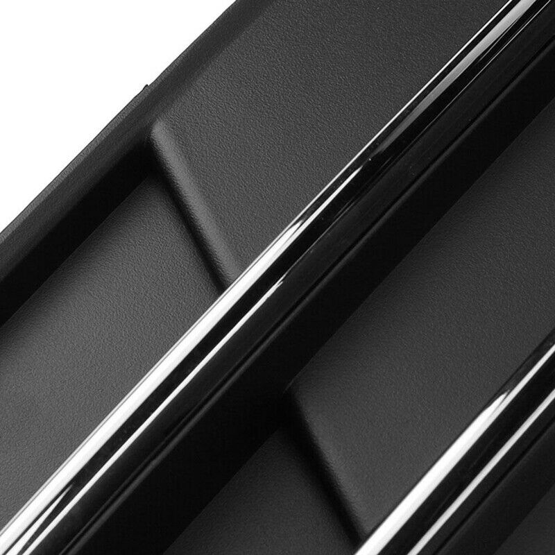 1 Pair Front Bumper Lower Fog Light Grille Trims for 2012-2014 Audi A6 C7 4