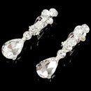 Wedding Party Bridal Bridesmaid Flower Crown Tiara+Necklace Earring Set Q6B9