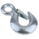 2 Tons Eye Sling Winch Hook with Clevis Safety Latch for Hoist Sling Winch