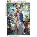 5D Diamond Painting Embroidery DIY Cross Stitch Home Decor Gift(Deer Spirit