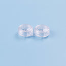 2x contact lens box clear objective travel portable case storage container lj