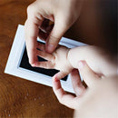 Photo Frame Kit Newborn Baby Handprint and Footprint with Clean Touch Ink Pad