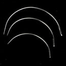 3 Pcs Leather Craft Tools Curved Upholstery Carpet Canvas Hand Sewing Needle