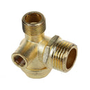 0.35" Female Thread Tube Connector Brass Check Valve for Air Compressor J3A8