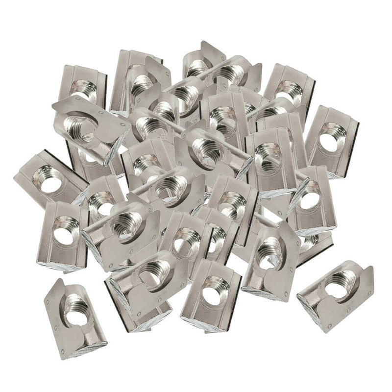 50x Thread Tee Nut Spring for 30/40 Series Standard Extrusion Slot M4-M8 M5